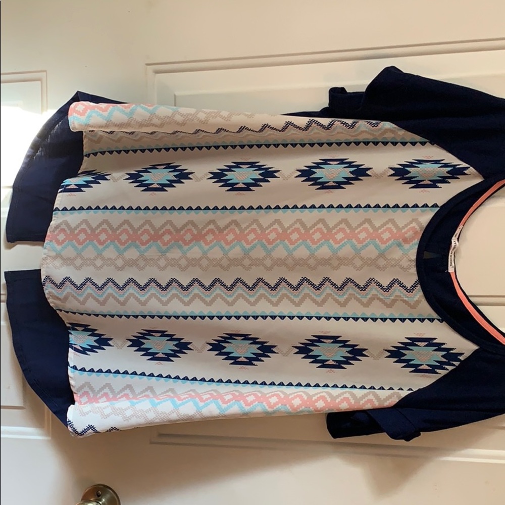 Aztecs Print Maurices Top